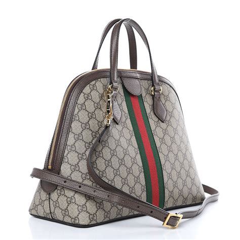 gucci shoulder bag top handle embossed|Gucci top handle bag ophidia.